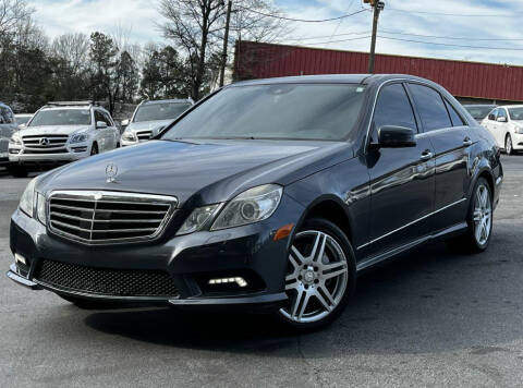 2010 Mercedes-Benz E-Class for sale at Atlanta Unique Auto Sales in Norcross GA