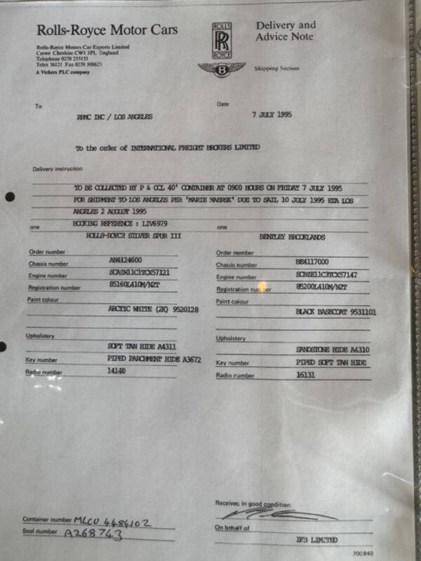 1996 Rolls-Royce Silver Spur