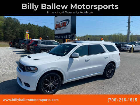 2018 Dodge Durango for sale at Billy Ballew Motorsports in Dawsonville GA