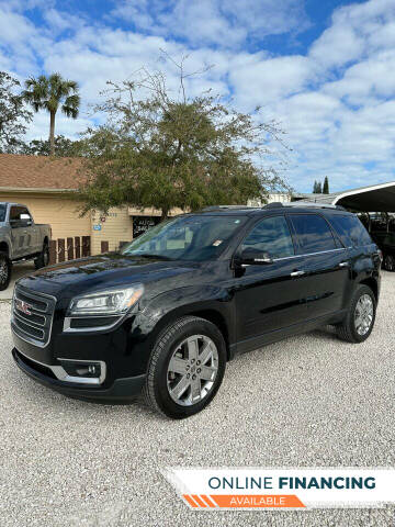 2017 GMC Acadia Limited for sale at Billy Ballew Motorsports LLC in Daytona Beach FL