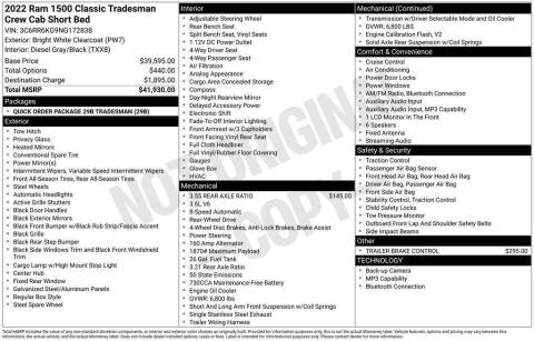 2022 RAM 1500 Classic Tradesman