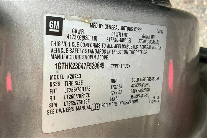 2007 GMC Sierra 2500HD