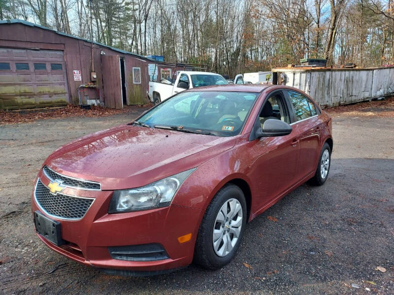 2012 Chevrolet Cruze for sale at Jack Mansur's Auto LLC in Pelham NH