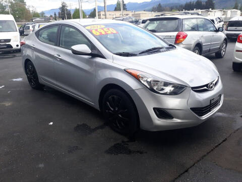 2012 Hyundai Elantra for sale at Low Auto Sales in Sedro Woolley WA
