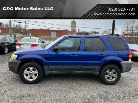 2005 Ford Escape for sale at C&C Motor Sales LLC in Hudson NC