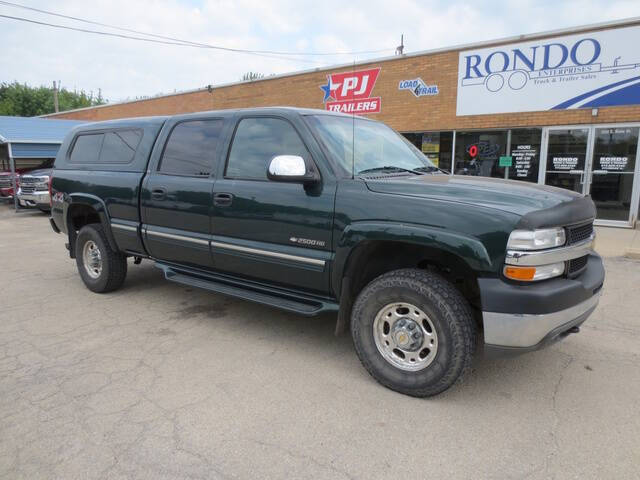 Used 2002 Chevrolet Silverado 2500HD LS with VIN 1GCHK23U12F246174 for sale in Sycamore, IL