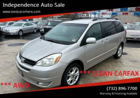 2004 Toyota Sienna for sale at Independence Auto Sale in Bordentown NJ