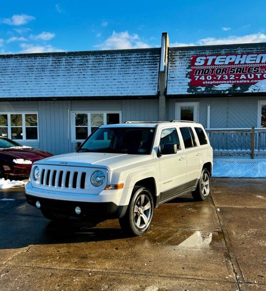 2015 Jeep Patriot for sale at Stephen Motor Sales LLC in Caldwell OH