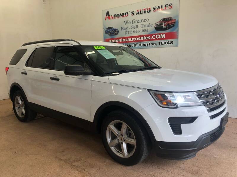 2019 Ford Explorer for sale at Antonio's Auto Sales in South Houston TX