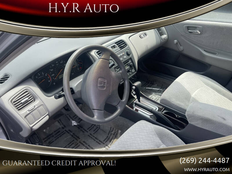 2002 Honda Accord Value Package