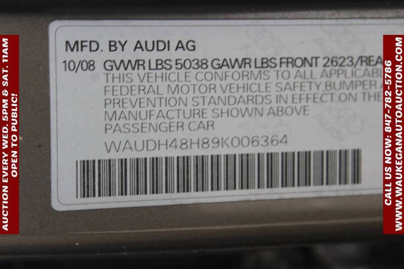 2009 Audi A4 3.2 quattro