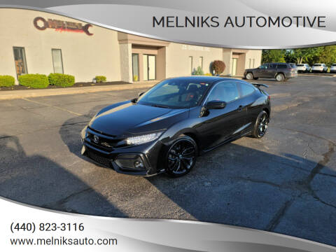 2020 Honda Civic for sale at Melniks Automotive in Berea OH