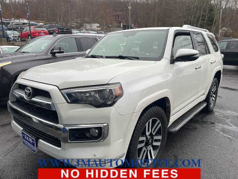 2017 Toyota 4Runner for sale at J & M Automotive in Naugatuck CT