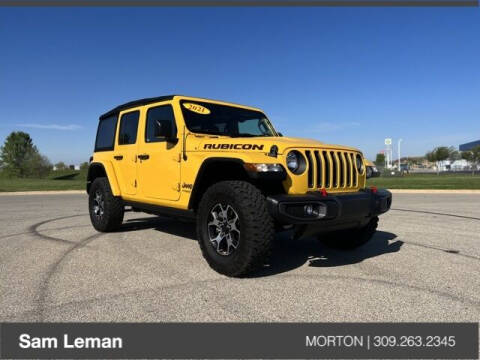 2021 Jeep Wrangler Unlimited for sale at Sam Leman CDJRF Morton in Morton IL