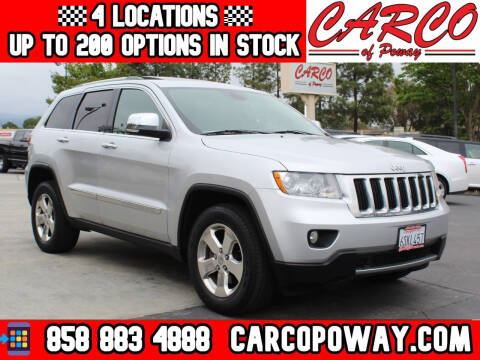 2011 Jeep Grand Cherokee for sale at CARCO OF POWAY in Poway CA