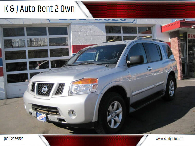 2014 Nissan Armada for sale at K & J Auto Rent 2 Own in Bountiful UT