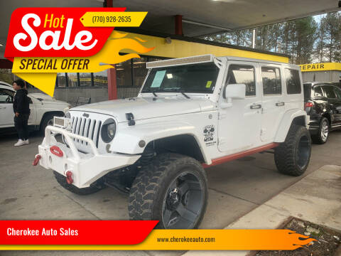 2014 Jeep Wrangler Unlimited for sale at Cherokee Auto Sales in Acworth GA