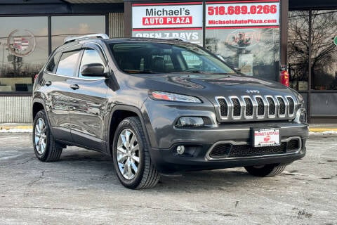 2015 Jeep Cherokee for sale at Michael's Auto Plaza Latham in Latham NY