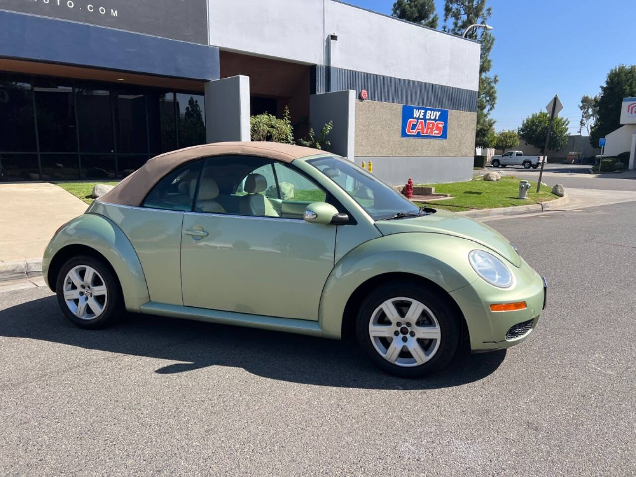 2007 Volkswagen New Beetle Convertible for sale at ZRV AUTO INC in Brea, CA