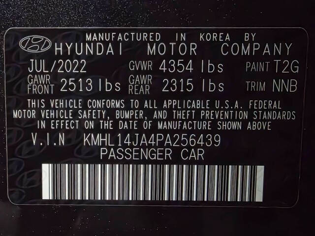 2023 Hyundai Sonata SEL