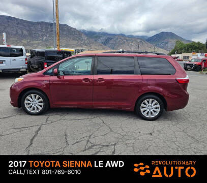 2017 Toyota Sienna LE 7-Passenger