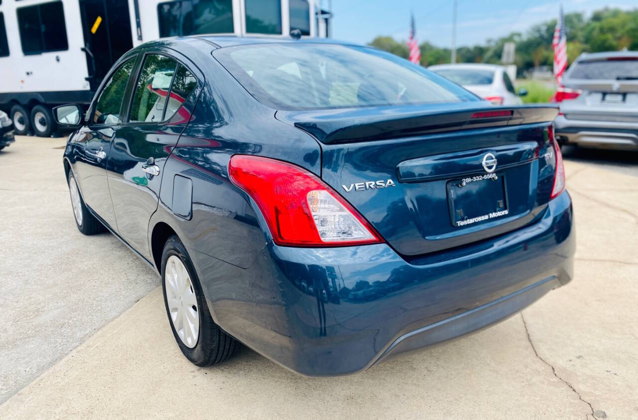 2017 Nissan Versa for sale at Testarossa Motors in League City, TX