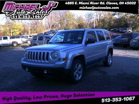 2011 Jeep Patriot for sale at MICHAEL J'S AUTO SALES in Cleves OH