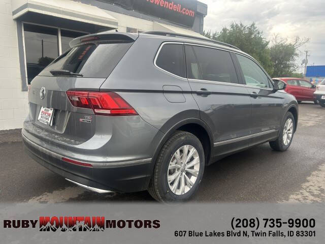 2018 Volkswagen Tiguan 2.0T SEL 4Motion