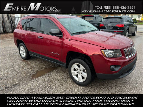 2014 Jeep Compass for sale at Empire Motors LTD in Cleveland OH