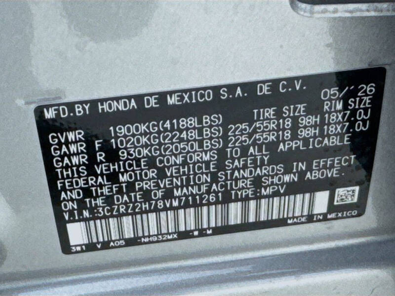 2027 Honda HR-V EX-L