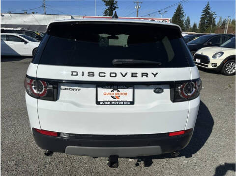 2018 Land Rover Discovery Sport SE
