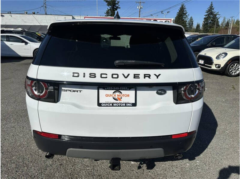 2018 Land Rover Discovery Sport SE