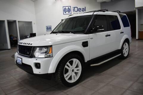 2016 Land Rover LR4 for sale at iDeal Auto Imports in Eden Prairie MN