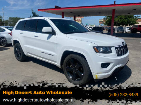 2015 Jeep Grand Cherokee for sale at High Desert Auto Wholesale in Albuquerque NM