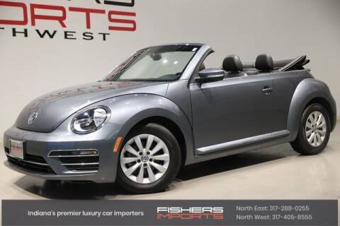 2019 Volkswagen Beetle Convertible for sale at Fishers Imports in Fishers IN