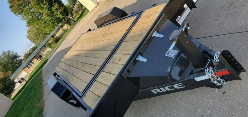 2023 Rice Trailers Partial Tilt Flatbed- 7 x 16+4