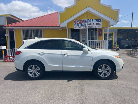 2014 Acura RDX for sale at Mission Auto & Truck Sales, Inc. in Mission TX