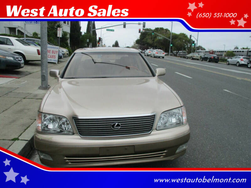 1998 Lexus LS 400 for sale at West Auto Sales in Belmont CA