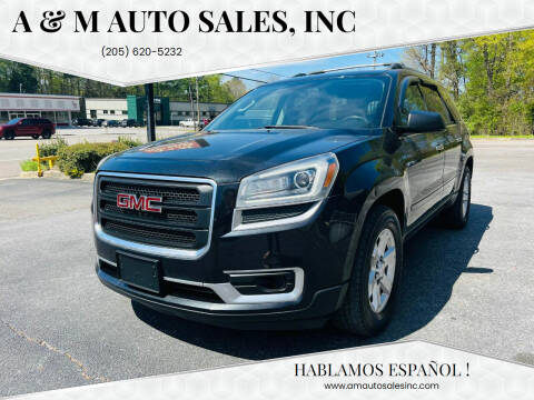 2013 GMC Acadia for sale at A & M Auto Sales, Inc in Alabaster AL