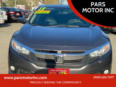 2017 Honda Civic for sale at PARS MOTOR INC in Pomona CA
