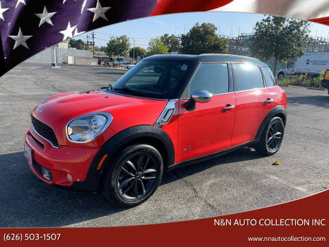 2012 MINI Cooper Countryman for sale at n&n auto collection inc in Pasadena CA