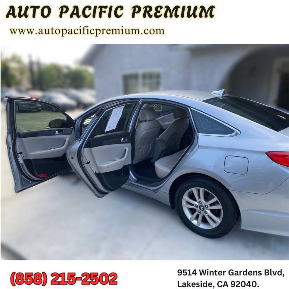 2016 Hyundai SONATA for sale at Auto Pacific Premium in Lakeside, CA