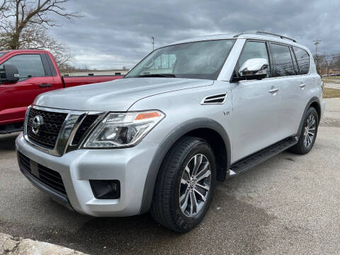 2019 Nissan Armada for sale at Borderline Auto Sales LLC in Loveland OH