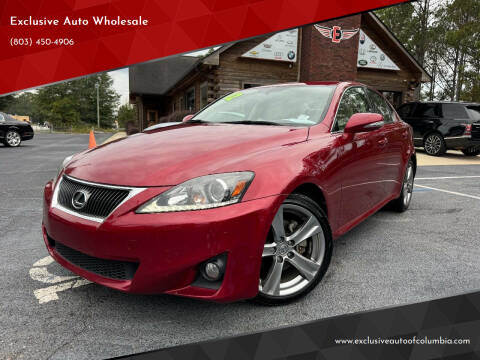 2012 Lexus IS 250 for sale at Exclusive Auto Wholesale in Columbia SC