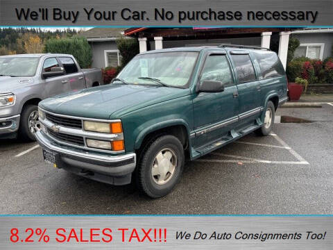 1998 Chevrolet Suburban for sale at Platinum Autos in Woodinville WA