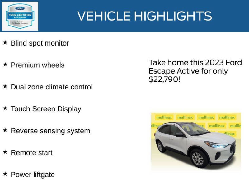 2023 Ford Escape Active