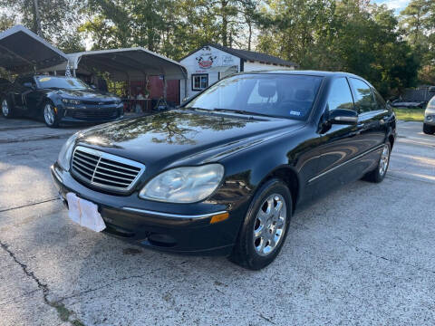 2002 Mercedes-Benz S-Class for sale at AUTO WOODLANDS in Magnolia TX