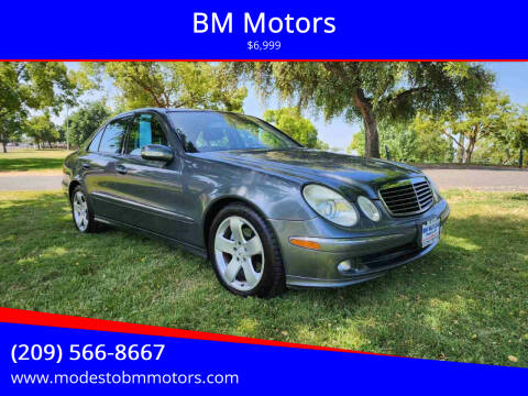 2006 Mercedes-Benz E-Class for sale at BM Motors in Modesto CA