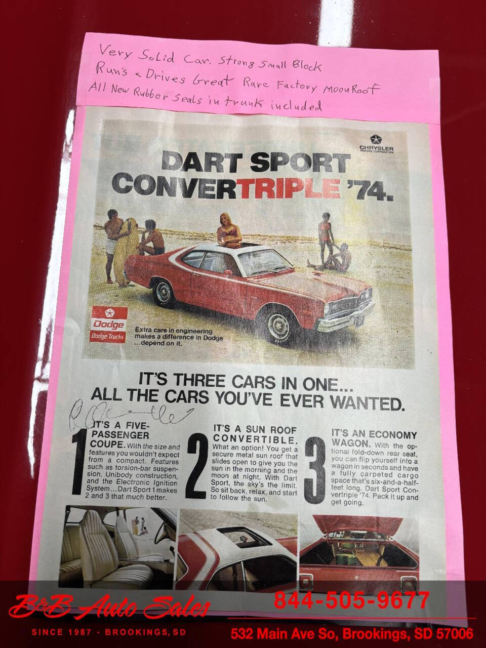 1974 Dodge Dart 112