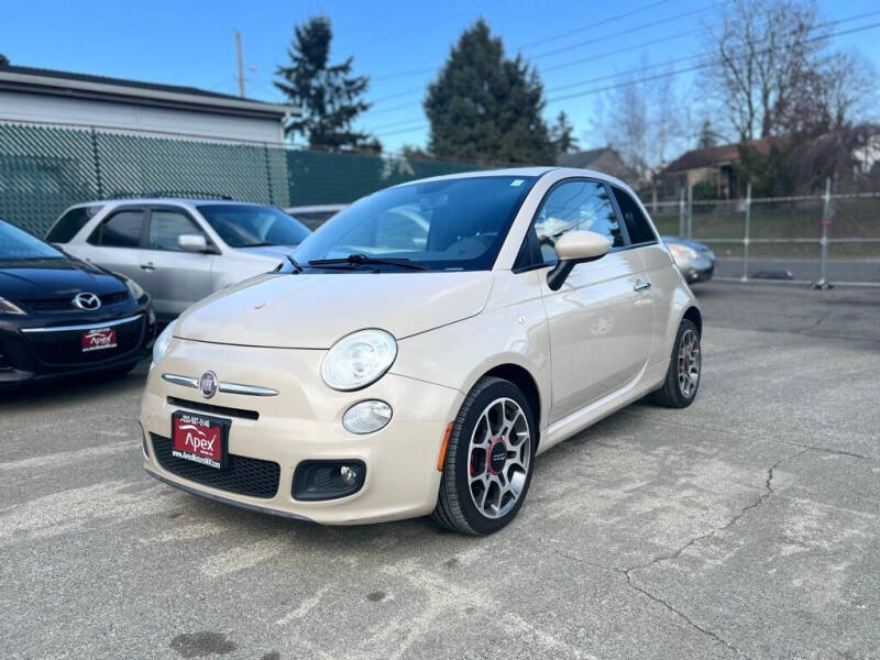 2012 FIAT 500 for sale at Apex Motors Inc. in Tacoma WA